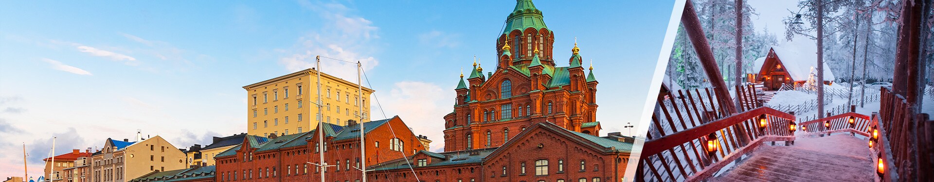 Helsinki and Rovaniemi
